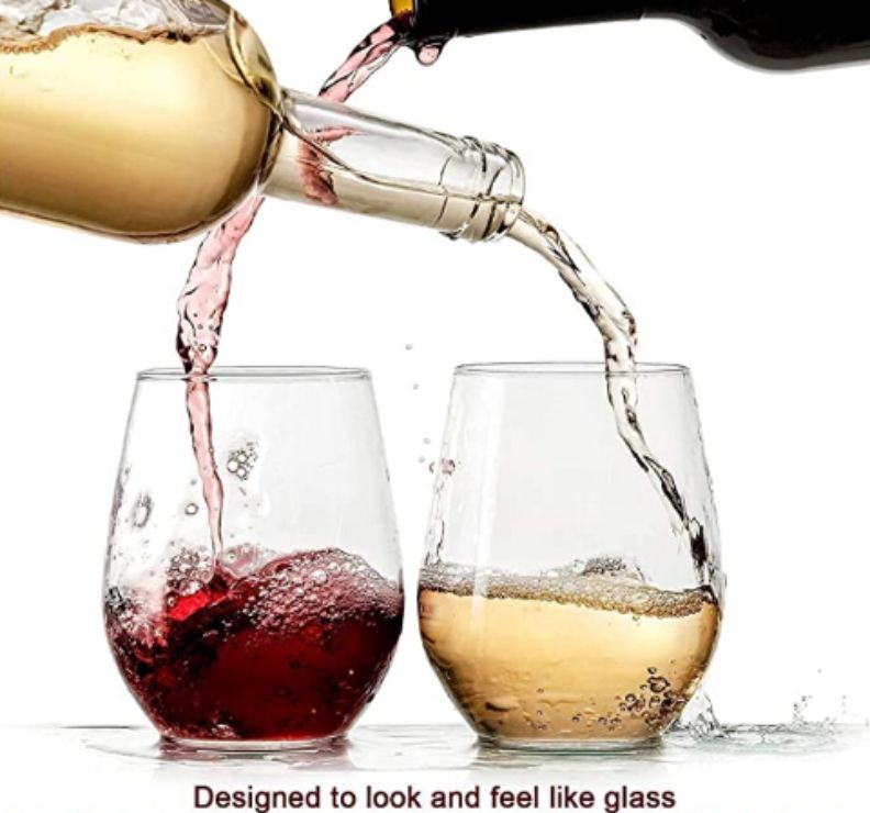 Stemless Wine Glasses Stemless Wine Glasses