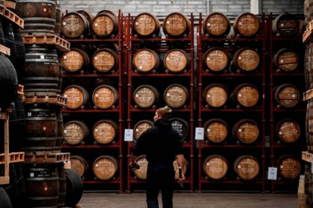 Barrel Aging of Spirits at Dingle Distillery spirits_aging_at_dingle