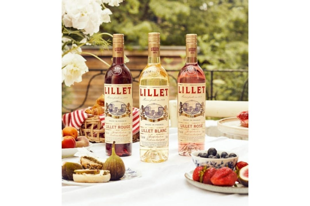 Lillet; Lillet Blanc in Middle Image Source: Lillet; Lillet Blanc in Middle