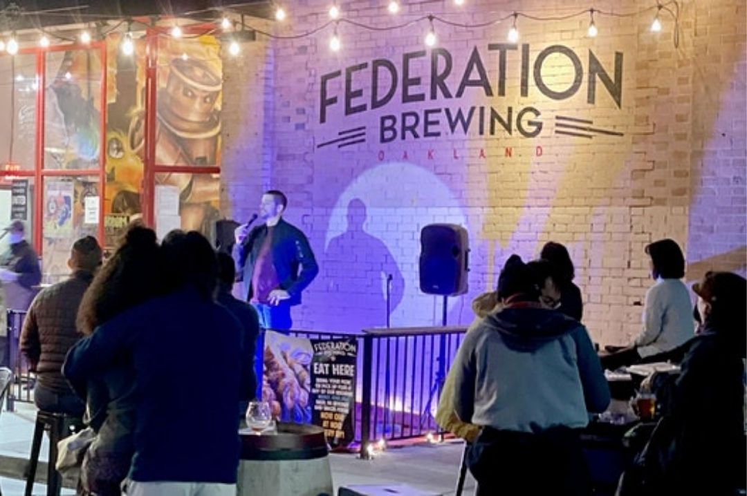 Outdoor Comedy at Federation Brewing federation_brewing_sf