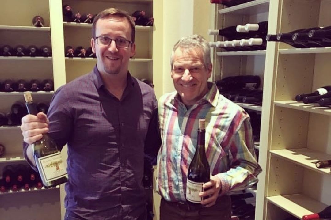 Luke Kenning on the left lukekenning mastersommelier