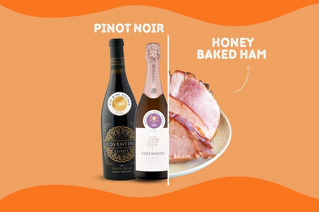 HONEY BAKED HAM and Pinot Noir