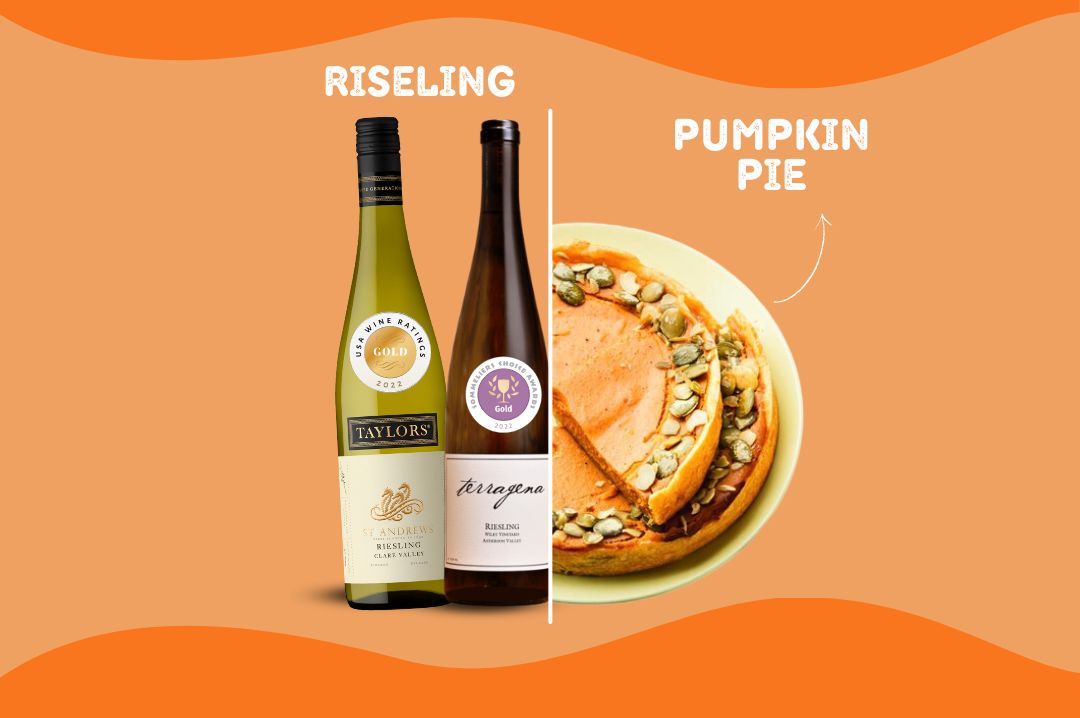 PUMPKIN PIE and Riesling