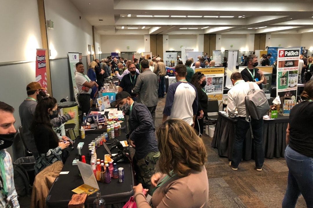 CDE Expo Floor Cannabis Drinks Expo floor